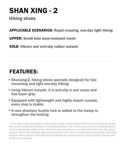 KAILAS SHAN XING -2 Male Brand Sneakers Hiking Shoes for Men Outdoor Sports Mountaineering Trekking Breathable Shoes KS2432166