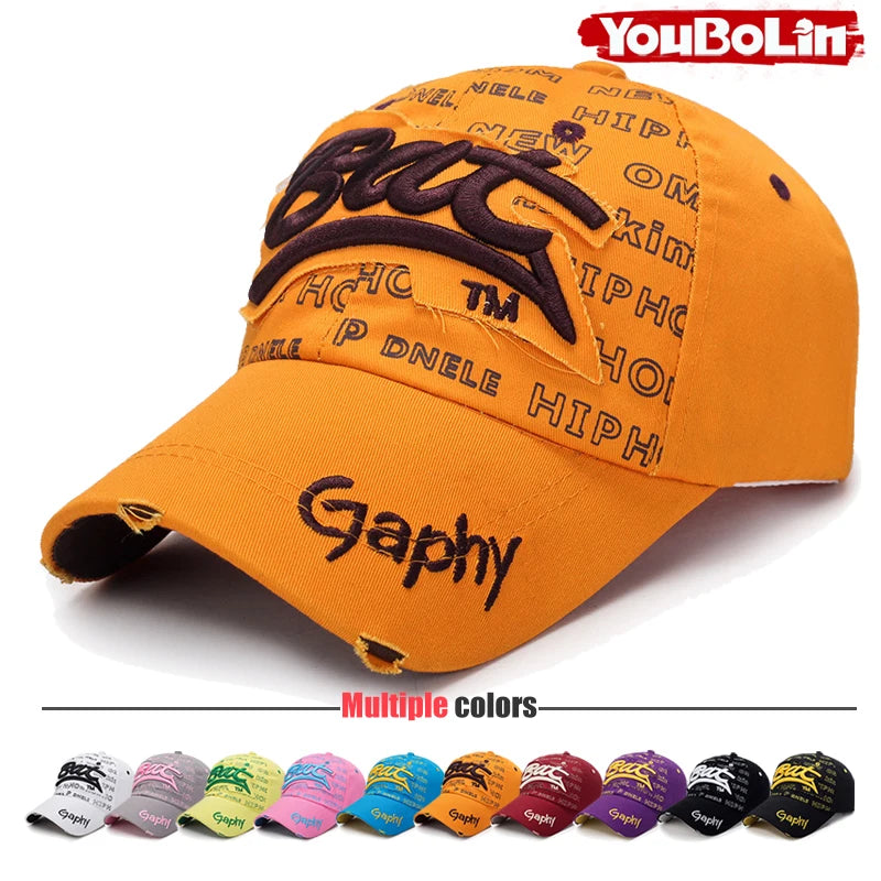 Casquette de baseball en coton avec écusson brodé en 3D, arrière réglable, nouvelle collection pour hommes et femmes, casquette de sport décontractée pour l'extérieur, casquette de camionneur, casquette « Dad Hat »