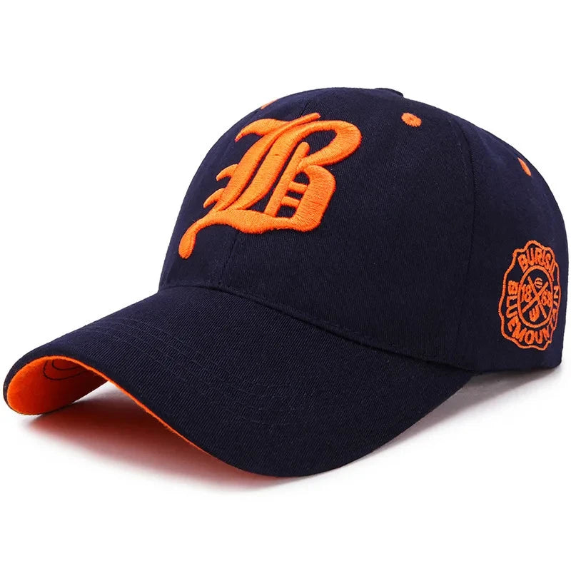 Herre- og dame-baseballkasket, sommerhat i bomuld, broderet, snapback, hiphop-kasket, sportshat til voksne, solhat, afslappet gorra, herre-visir, dad hat