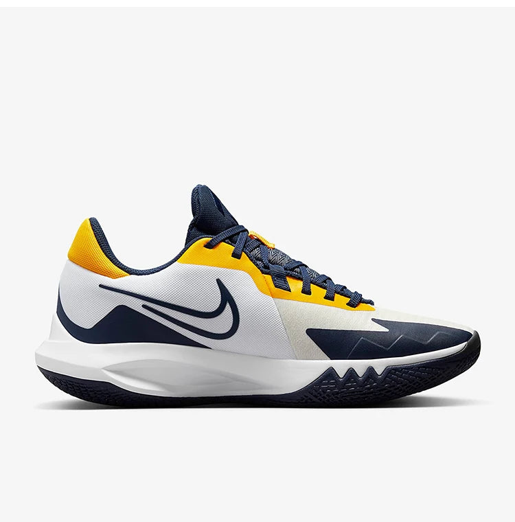 Nike genuine Precision 5 Men's Low-Top Basketball Shoes DD9535-101