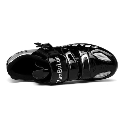 New Men’s and Women’s Bicycle Shoes Outdoor Cycling Shoes with Three Functional Soles Professional Training Shoes