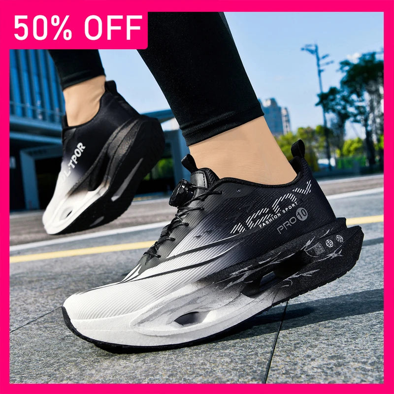 Zapatillas deportivas unisex nuevas con suela suave, amortiguación, diseño ligero y antideslizante, para entrenamiento profesional, cómodas, duraderas y casuales