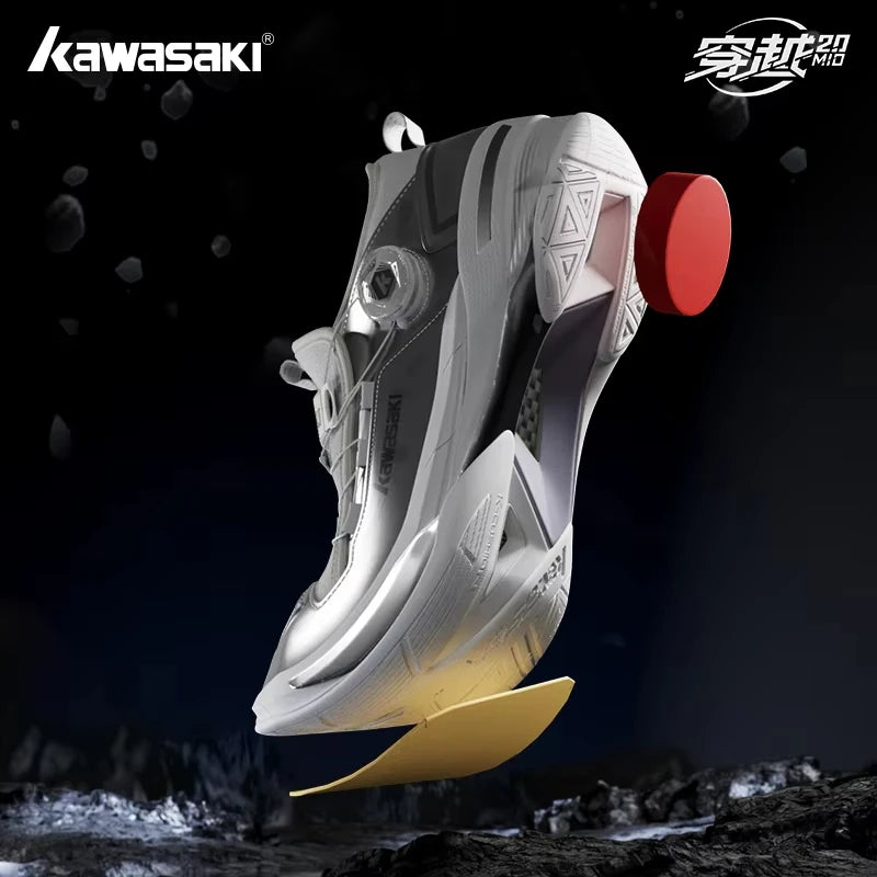 Zapatillas profesionales de bádminton Kawasaki King Series 2.0 para hombre y mujer, deportivas antitorsión originales, zapatillas de tenis para hombre, sneakers A3311