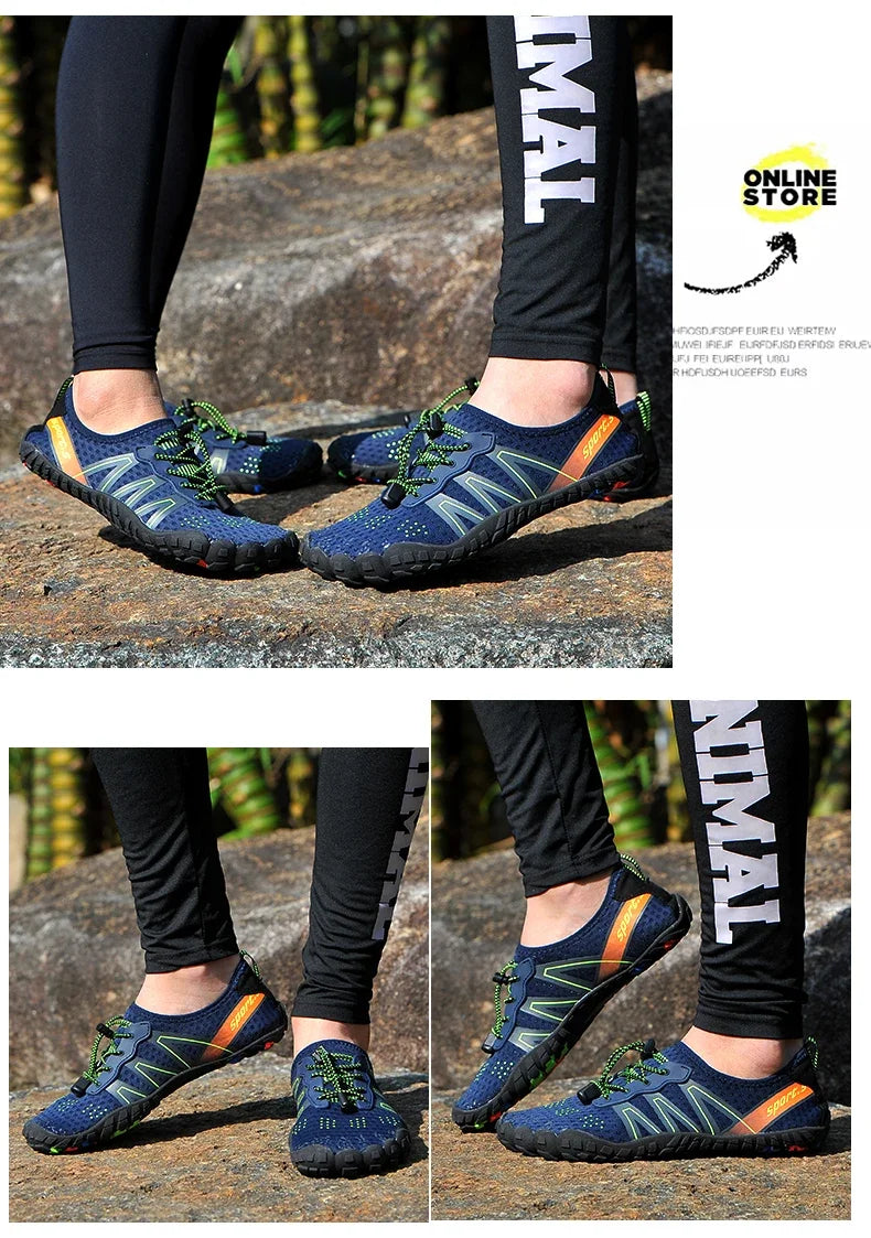 Men Aqua Shoes Water Swimming Shoes Women Sneakers Boys Child Barefoot Shoes Beach Sandals Quick-Dry River Sea Diving Gym