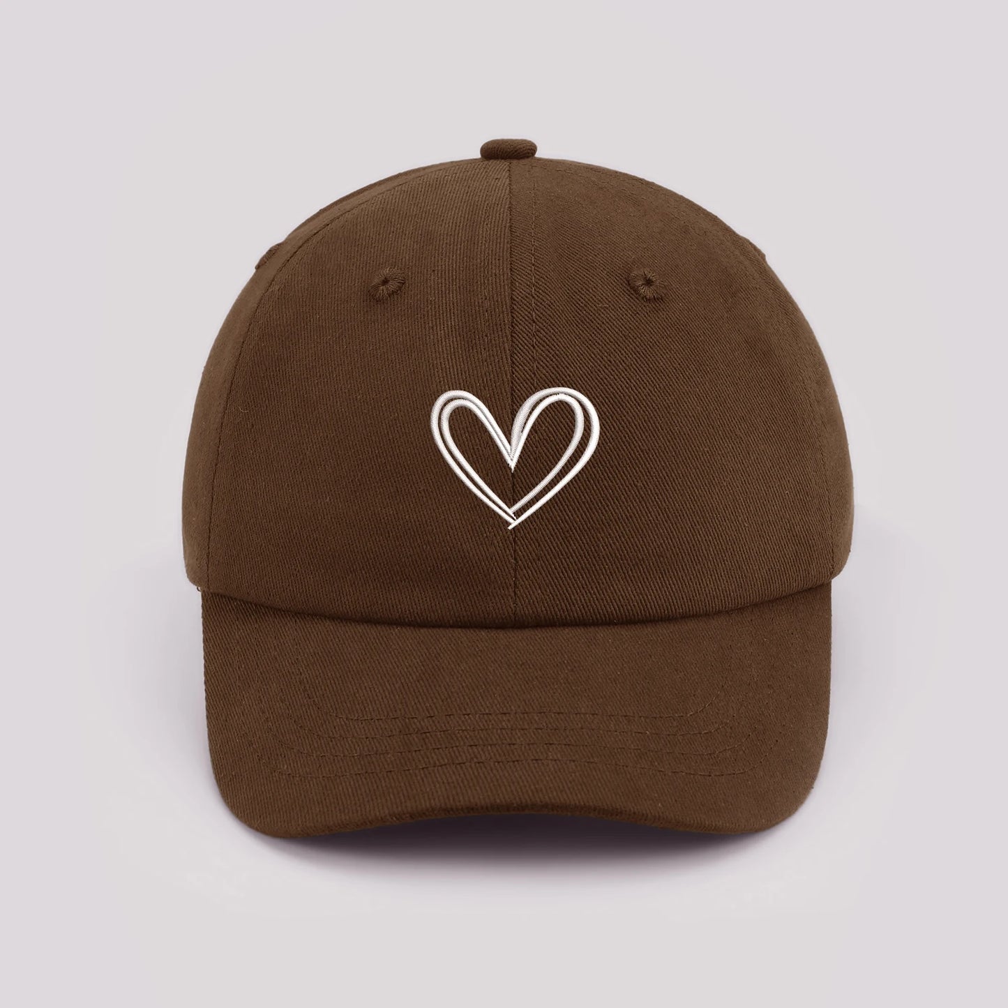 Cartoon heart-shaped Baby Baseball Cap Cute Solid Color Toddler Sun Hat with Ears Summer Adjustable Kids Boy Girl Peaked Cap ﻿