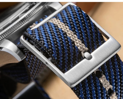 ADDIESDIVE GMT Quartz Watches Bubble Mirror Glass AD2044 Men's Sport Diver Watch 20Bar Waterproof Super Luminous Man WristWatch