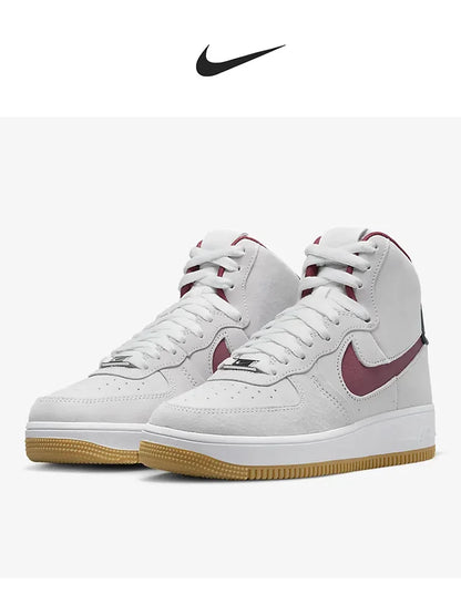 Nike genuine Air Force 1 men's and women's sports comfortable high top board shoes DC3590-104