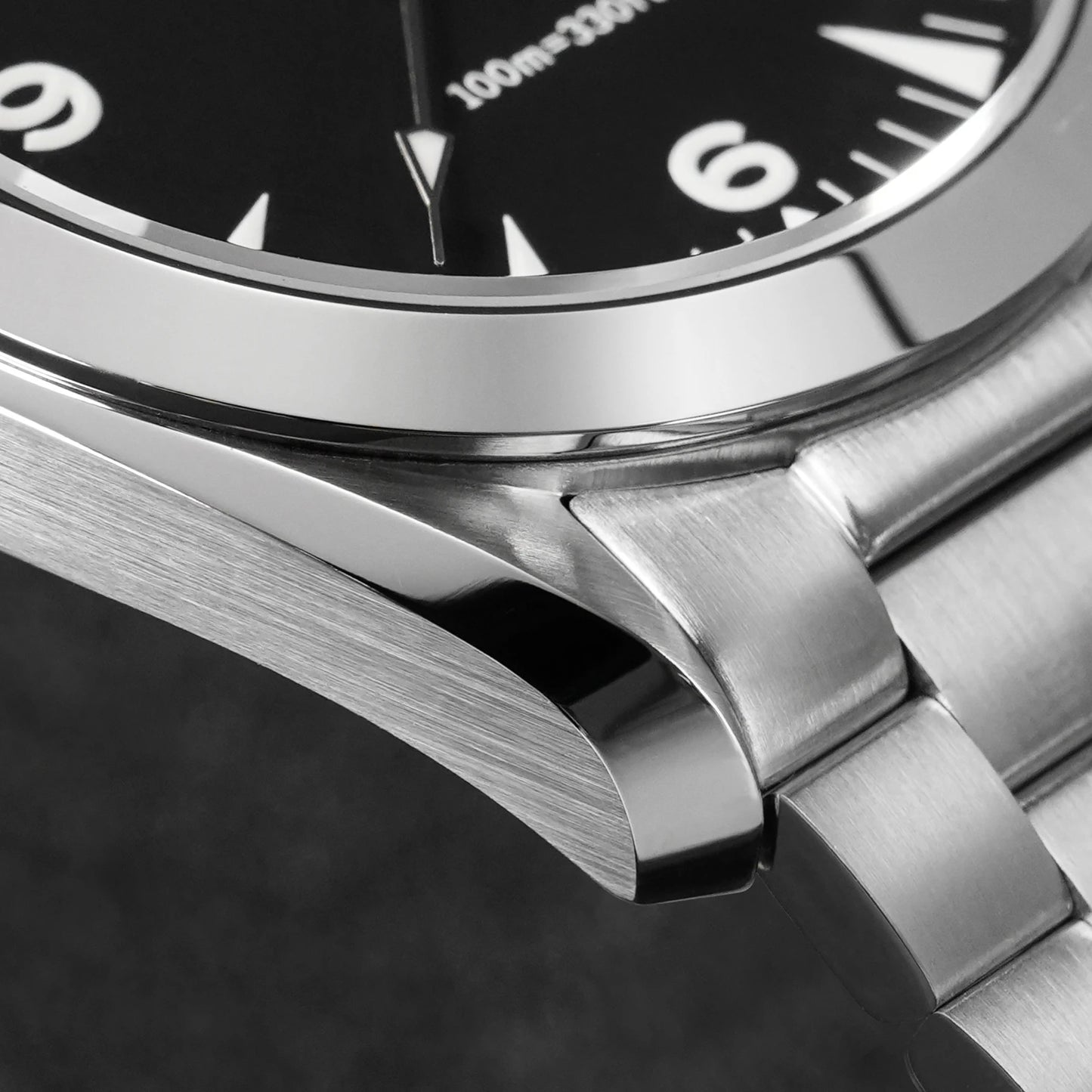 Watchdives WD0006 V2 Watch VH31 Sweep Second Quartz Movement Sapphire Luminous Stainless Steel Watches Waterproof 38mm Watch