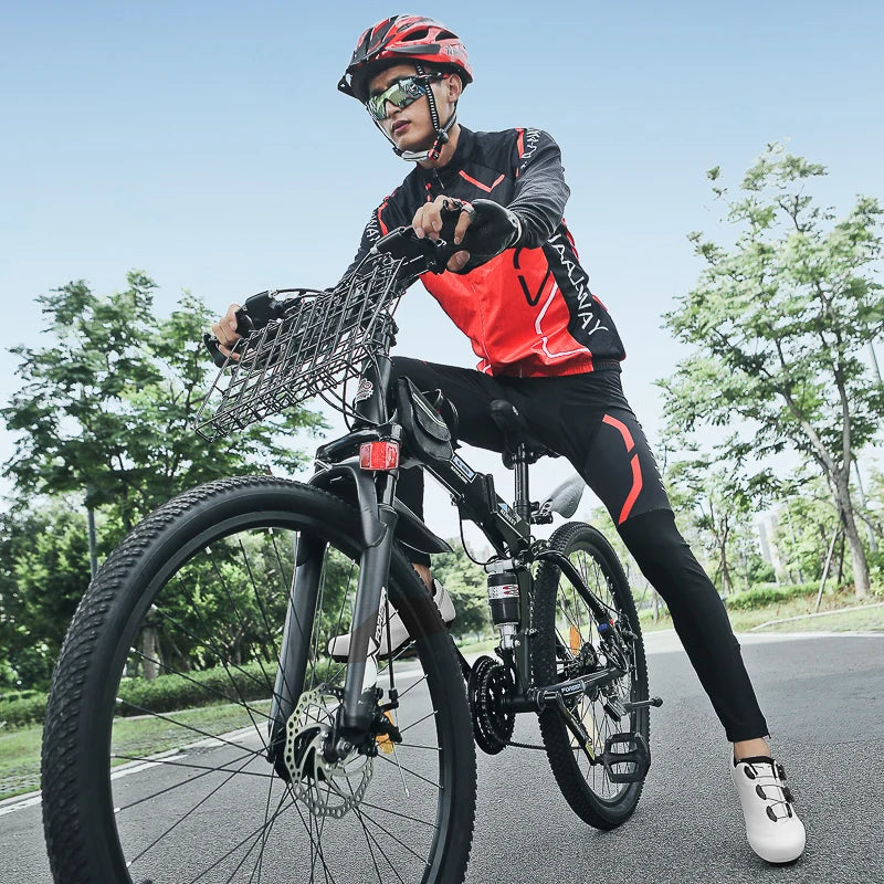 Cycling Sports Shoes, MTB Men's Mountain Bike Shoes, Racing Shoes, Off-Road Mountain Bike Pedal Cycling Shoes, Mountain Competition