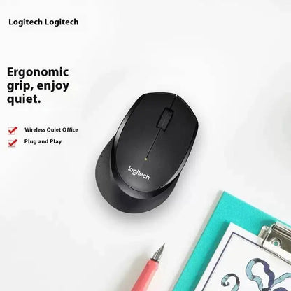 Logitech M330 Professionelle Büromaus, kompakt, leise, leicht zu transportieren, angenehm in der Handhabung und speziell entwickelt1