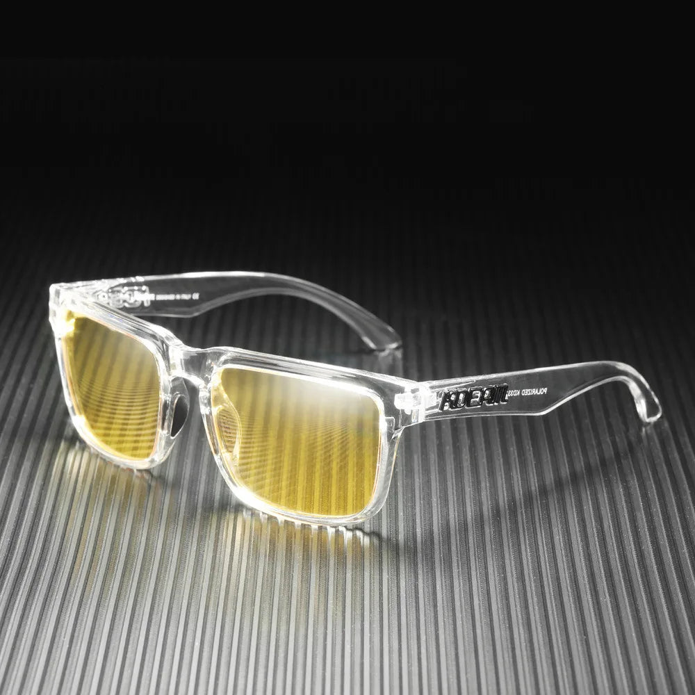 KDEAM Large Size Square Men's Sunglasses Polarized Photochromic Oversized Sun Glasses Fashion Women Shades Upgraded Edition