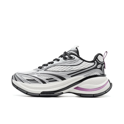 Xtep Basque 3 Sneakers Women Lightweight Wear-Resistant Trendy Durability Thick Sole Casual Sports Female Shoes 874218320006