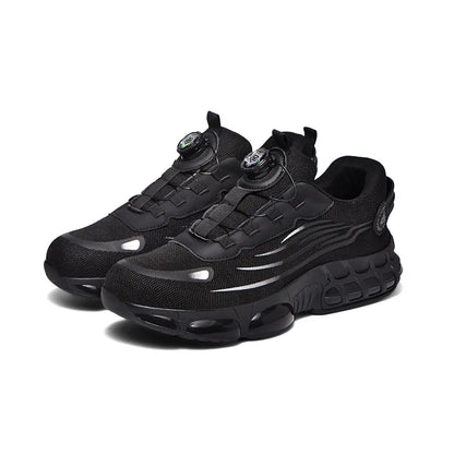 Chaussures de sécurité indestructibles à bout en acier, antidérapantes, résistantes à l'abrasion, chaussures de travail pour hommes, baskets robustes et confortables, neuves