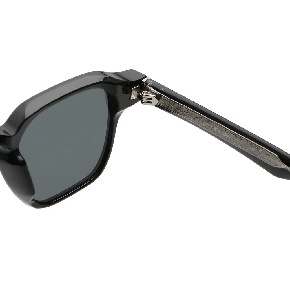 Peekaboo irregular sunglasses for women black brown retro style square sun glasses for men uv400 summer accessories 2025