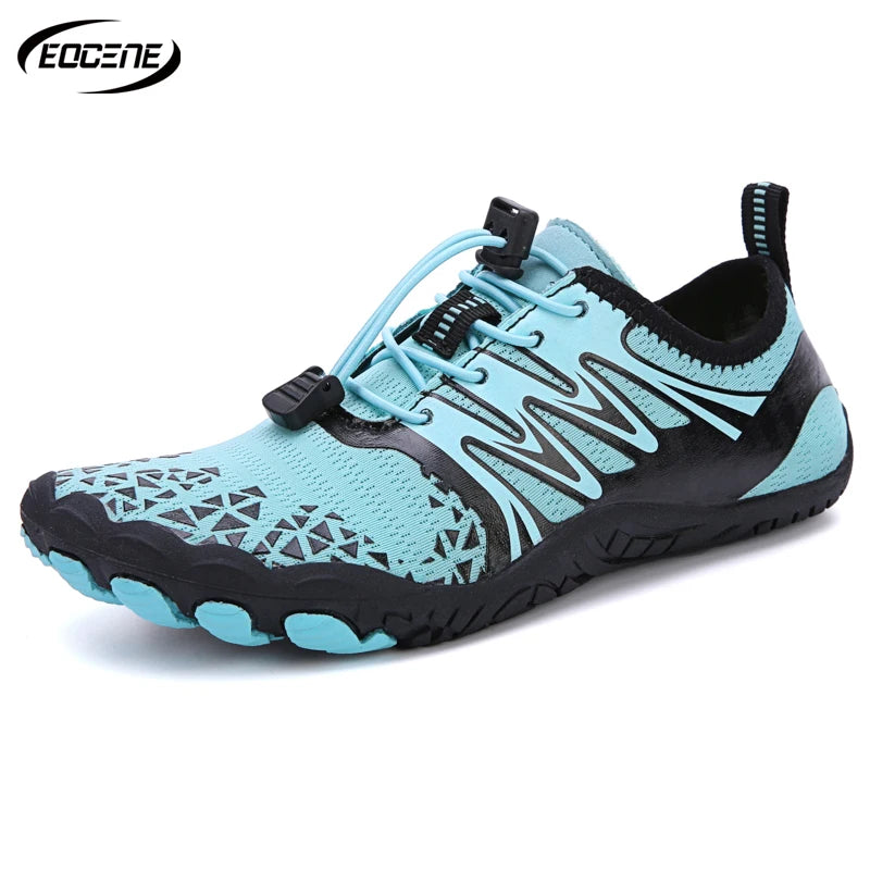 EOCENE Barfuß-Outdoor-Sportschuhe für Herren und Damen, schnell trocknende Aqua-Schuhe für Strand, Schwimmen, Fitness, Waten, Wandern und Radfahren