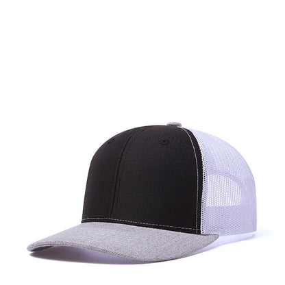 Gorras de camionero de malla en 38 colores para actividades al aire libre, gorras «dad hat» con cierre a presión, gorras de hip hop para hombre y mujer, gorras de béisbol ajustables para niños y niñas
