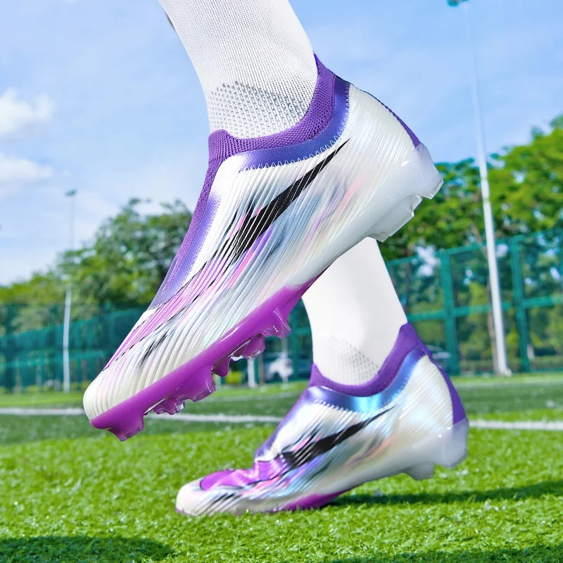Chaussures de football de qualité pour hommes, chaussures de football pour garçons, bottes de football pour enfants, baskets de football unisexes.