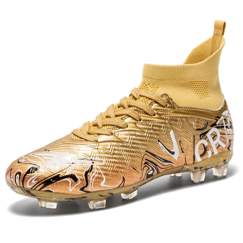 Chaussures de football TaoBo pour hommes – Crampons de haute qualité pour terrain synthétique, baskets de jeunesse, chaussures de terrain, chaussures de futsal pour hommes, baskets de terrain synthétique (Zapatillas de D