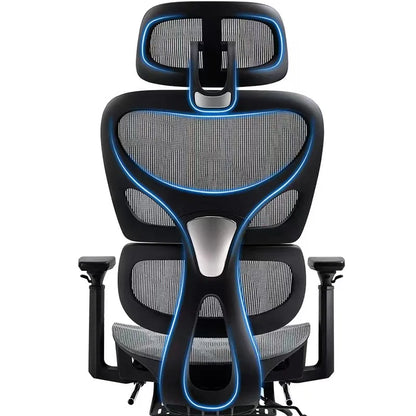 New E07 Pro Ergonomic Chair Sedentary Comfort Office Chair Home Study  Gaming Chair Backrest Adjustable Seat With Footrest