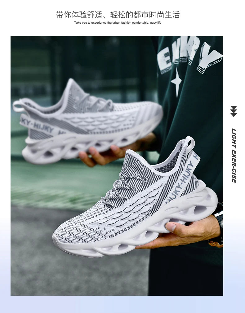 Men's Sneakers Luxury Designer Casual Shoes Platform Shoes Fashion Blade Loafers Running Shoes for Men