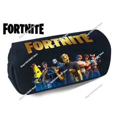 3-teiliges Set Fortnite-Gaming-Rucksack, Anime-Cartoon, große Kapazität, Schultaschen für Schüler, Federmäppchen, Kawaii-Lunchbag, Geburtstagsgeschenke