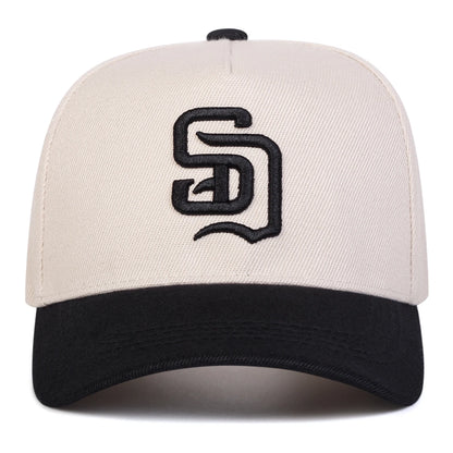 Șepci de baseball unisex cu broderie cu litere SD, șepci casual reglabile, șepci de protecție solară pentru primăvară și toamnă, de purtat în aer liber