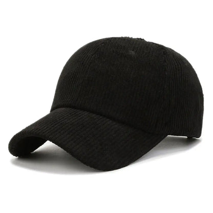 Unisex corduroy baseballpet, verstelbare zonnehoed, hiphop-pet voor heren