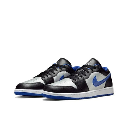 NIKE Air Jordan 1 Low Fashionable Comfortable Skate Shoes Non-Slip Durable Unisex Basketball Shoes 553558-007