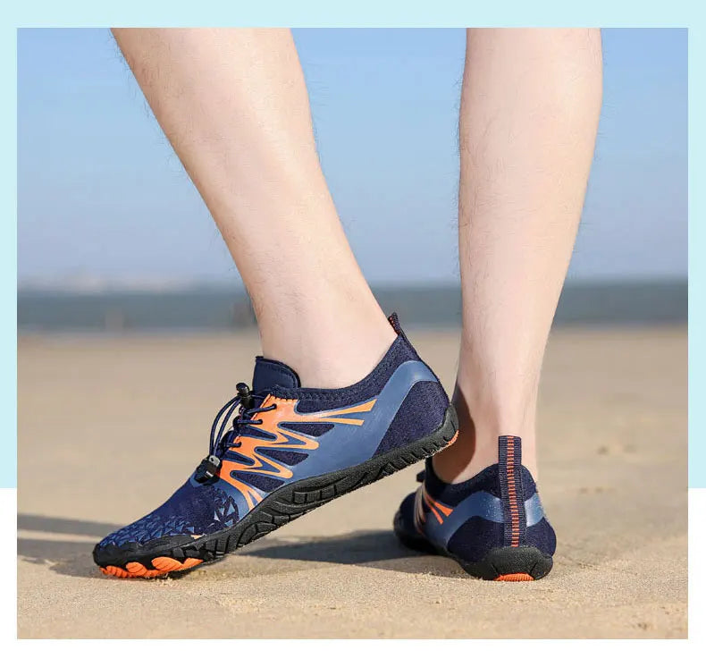 EOCENE Barfuß-Outdoor-Sportschuhe für Herren und Damen, schnell trocknende Aqua-Schuhe für Strand, Schwimmen, Fitness, Waten, Wandern und Radfahren