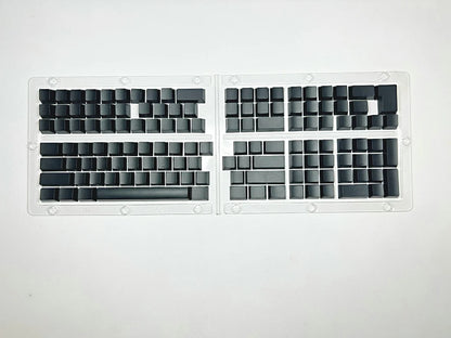 131 Tasten seitlich gravierte, hintergrundbeleuchtete Keycaps für mechanische Tastaturen mit Cherry MX Switches, OEM-Profil, ABS-Keycaps, individuelle Tastenkappen für DIY