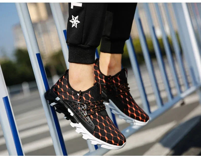 Men's Sports Shoes Breathable Casual Walking Tennis Sports Shoes