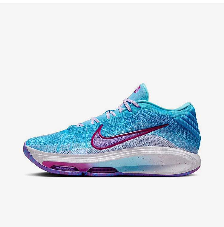 Ténis de basquetebol de treino Nike genuínos novos para homem, low-top, almofadados e resistentes ao desgaste HJ7677-900