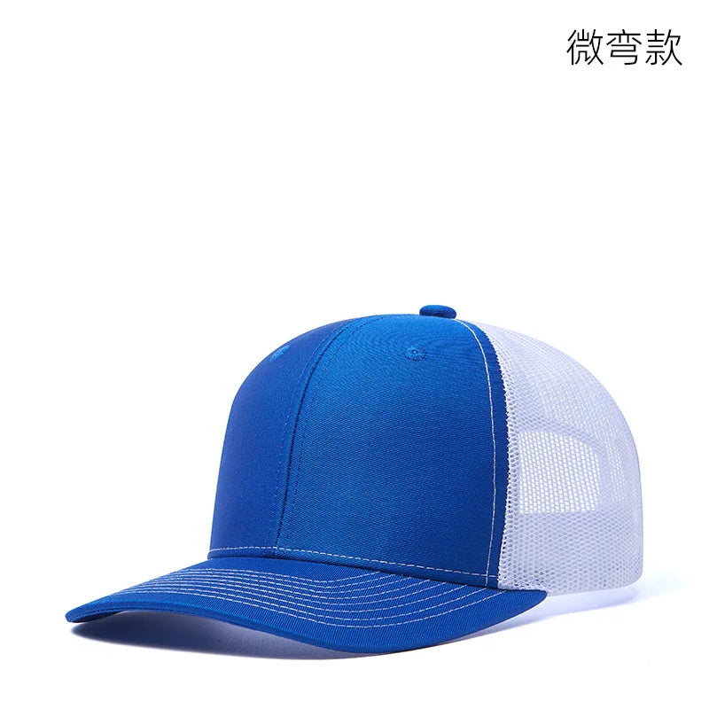 Gorras de camionero de malla en 38 colores para actividades al aire libre, gorras «dad hat» con cierre a presión, gorras de hip hop para hombre y mujer, gorras de béisbol ajustables para niños y niñas