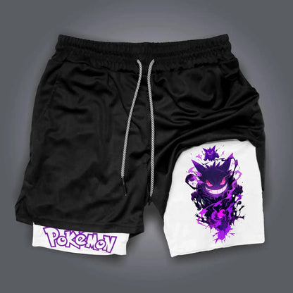 New Men's Dragon Ball Super Licensed Shorts 2025 - Japanese Anime Breathable Quick-Dry Beach Pants, Retro Y2K Hip Hop Style