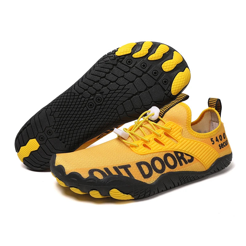 Quick Dry Aqua Shoes for Men Women Breathable Non-slip Water Sneakers Barefoot Soft Sole Wading Footwear for Swimming Beach