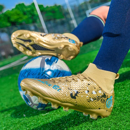 Crampons de Football de haute qualité pour hommes chaussures de Football société garçons bottes de Football enfants chaussures de Football baskets bottes de Football unisexes