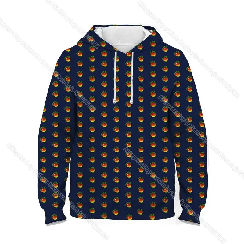 Kids Crash Bandicoot On the Run Hoodies Spring Boys Girls Cartoon Anime Sweatshirt Children Tops Coat Toddler Pullovers