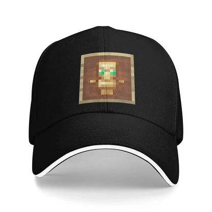 Totem Of Undying Game baseballkasketter Hip Hop Pixel Art guld-sandwichkasketter til mænd og kvinder, justerbart hovedbeklædning til udendørs brug