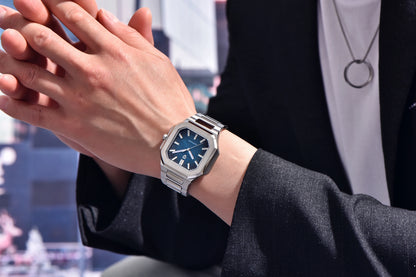 2026 Neue PAGANI DESIGN quadratische Luxus-Quarzuhr für Herren, AR-Saphirglas, japanisches Uhrwerk, leuchtende Herrenuhr, vollständig aus 316L-Edelstahl