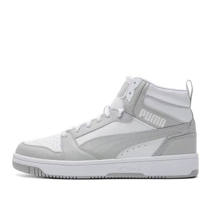 Puma Rebound V6 : baskets basses haut de gamme, élégantes, polyvalentes, amortissantes, légères, pour hommes et femmes – noir 392328-01