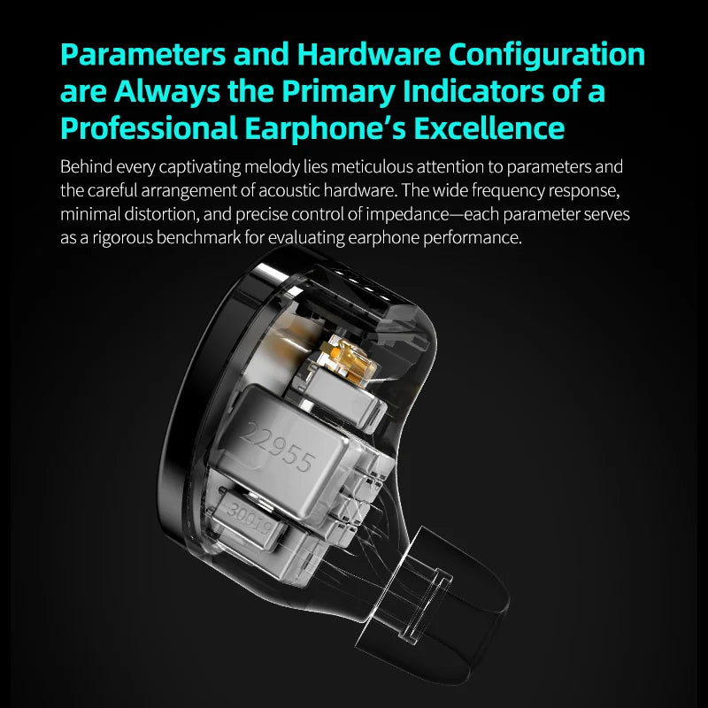 KZ Sonata 28BA Units Upgraded HIFI Headphones On-ear tunable balanced armour unit Wired gaming headphones