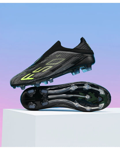 New Men's Football Boots Non Slip Comfortable Soccer Shoes Turf Ultralight Fg Grass Cleats Futsal Sport Indoor Adult Non-Slip