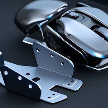 Rechargeable Mute Wireless Mouse USB Ergonomics Metal Receiver Desktop Waterproof Gaming Mouses PC Laptop Tools