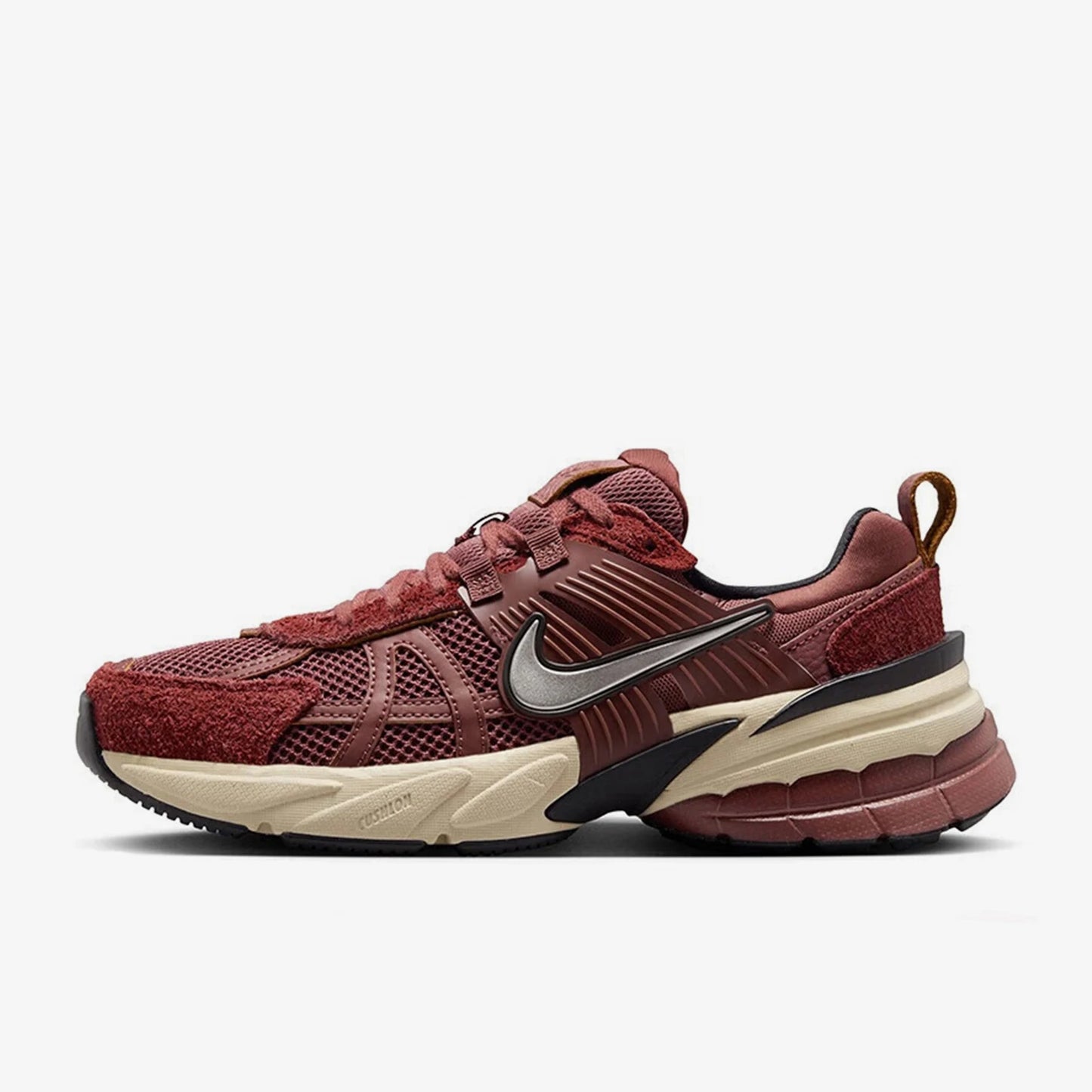 Nike Official Authentic W NIKE V2K RUN Women's Retro Wear-Resistant Dad Shoes FN6703-201