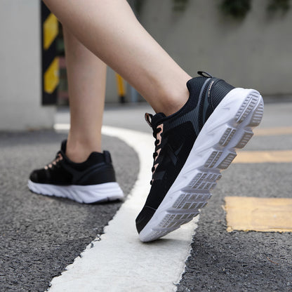 Xtep Women's Shoes Running Shoes Wear-resistant Casual Sports Shoes For Women Winter Tennis Female Sneakers White 879318110073