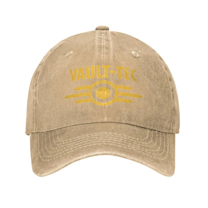 Kšiltovka s logem Vault Tec z hry Fallout, baseballová kšiltovka pro muže i ženy a teenagery, design ve stylu hip hopu, letní trendy kšiltovky pro tenis, skateboarding a baseball
