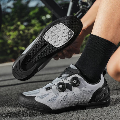 Men Non Locking Mountain Bike Shoes Without Cleats Road Bicycle Rb Speed Non Cleat Cycling Shoes Sneaker Flat Pedal Mtb Women