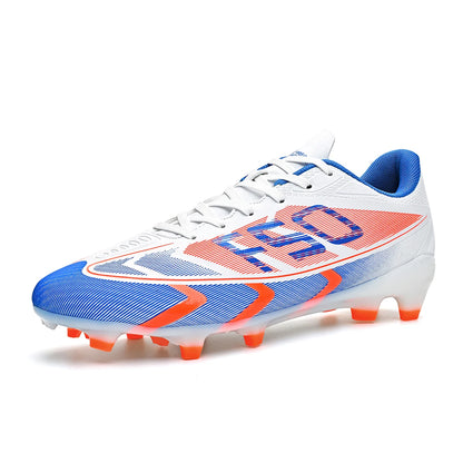 Chaussures de football basses populaires, crampons cassés, modèles unisexes TF et FG, 2 couleurs au choix, respirantes et antidérapantes