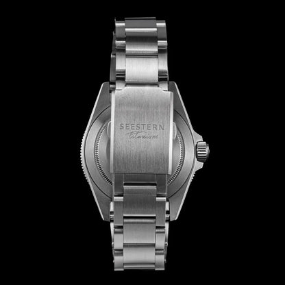 SEESTERN Diver Man Watch Titanium Automatic GMT Mechanical Wristwatch NH34 Movement Sapphire Crystal 20ATM Waterproof Lume S462