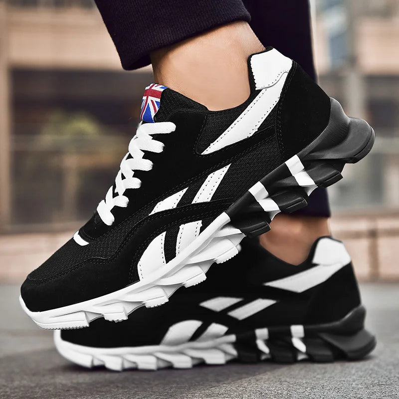 Men's Shoes Marathon Running Sports Shoes Casual Sneakers Soft Comfortable Training Shoes Wear Resistant Sneakers Men Sneakers